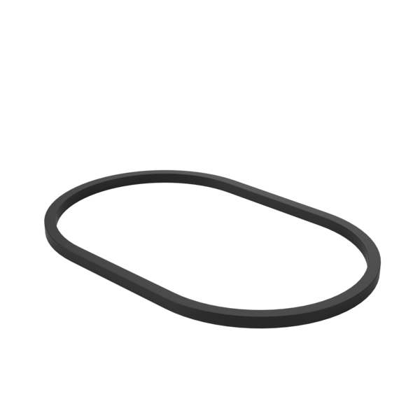 Caroma Liano II 530mm Pill Basin Dress Ring PVD