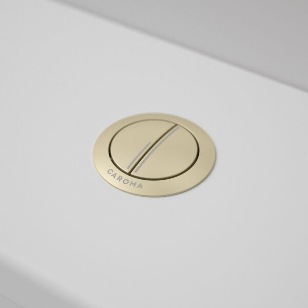 Caroma Bezel/Button Round Metal