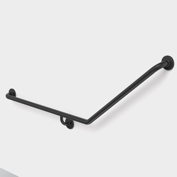 Caroma Care Support Grab Rail - 140 Degree Angled 870x700 RH