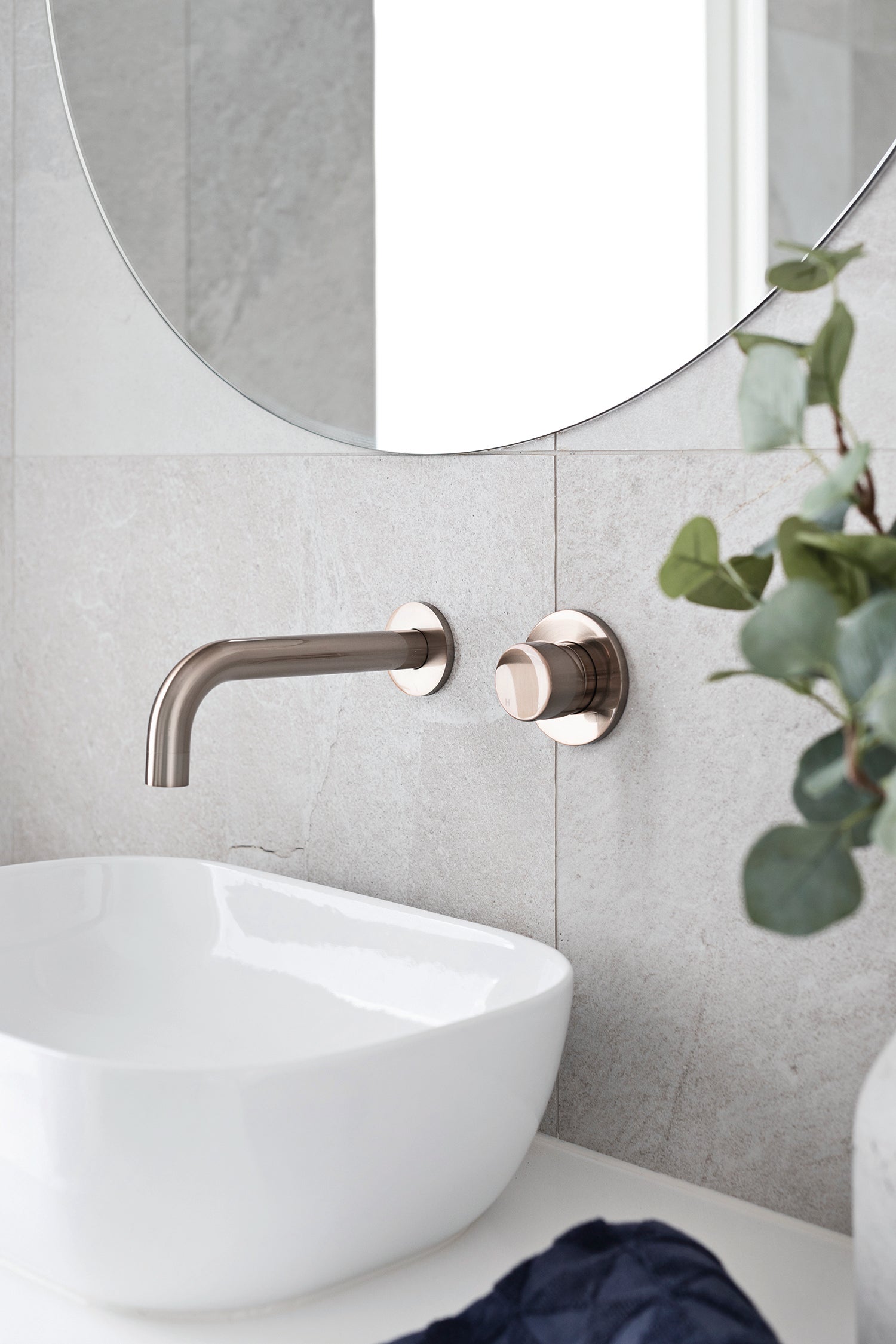 Meir Round Wall Mixer Pinless Handle Finish Kit