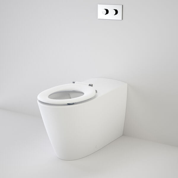 Caroma Care 800® Cleanflush® Wall Faced Invisi Series II® Toilet Suite - SF AG (with GermGard®)