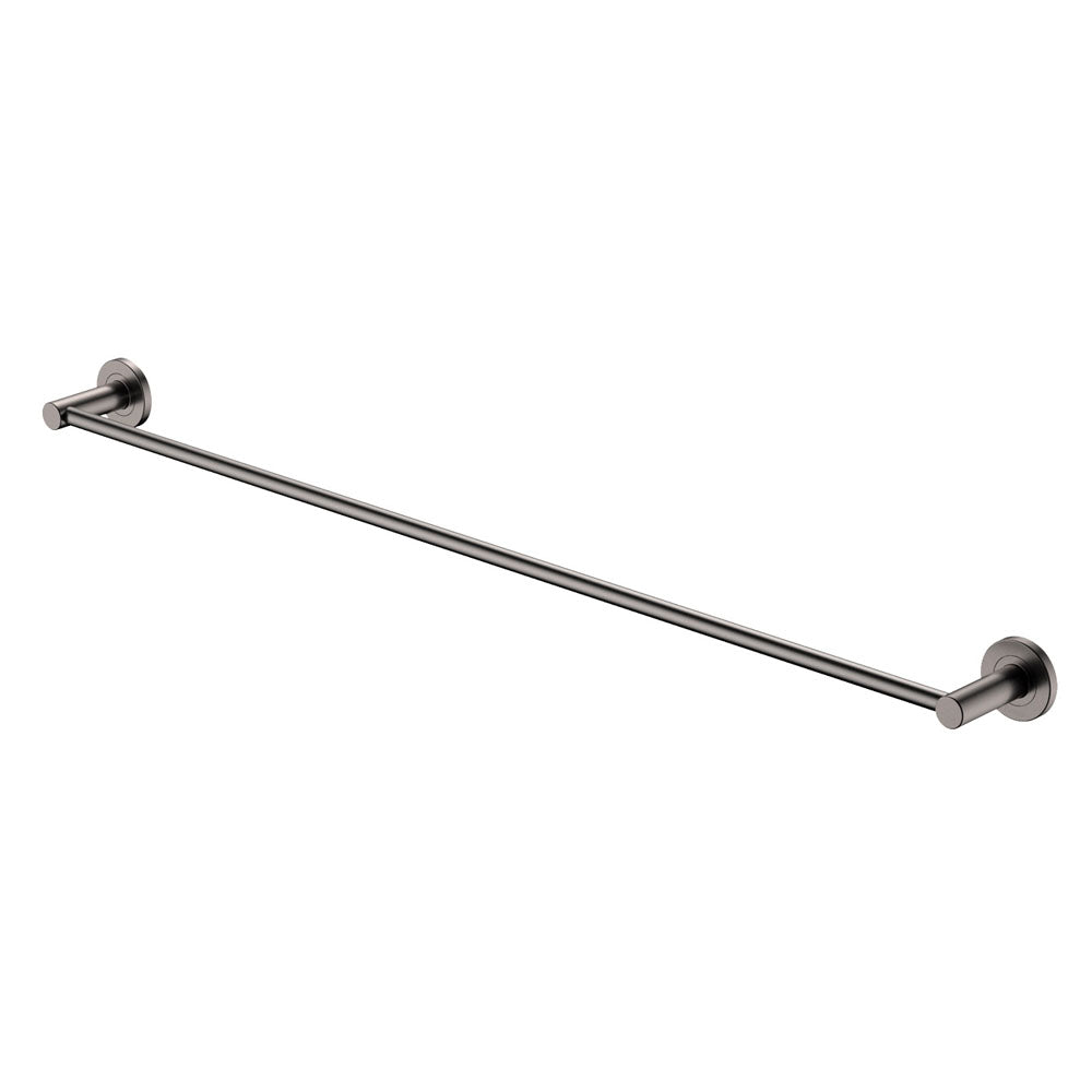 Fienza Kaya Single Towel Rail, 900mm - Gun Metal