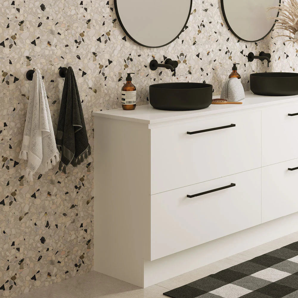 Fienza Kaya Bathroom 10 Piece Package – Matte Black