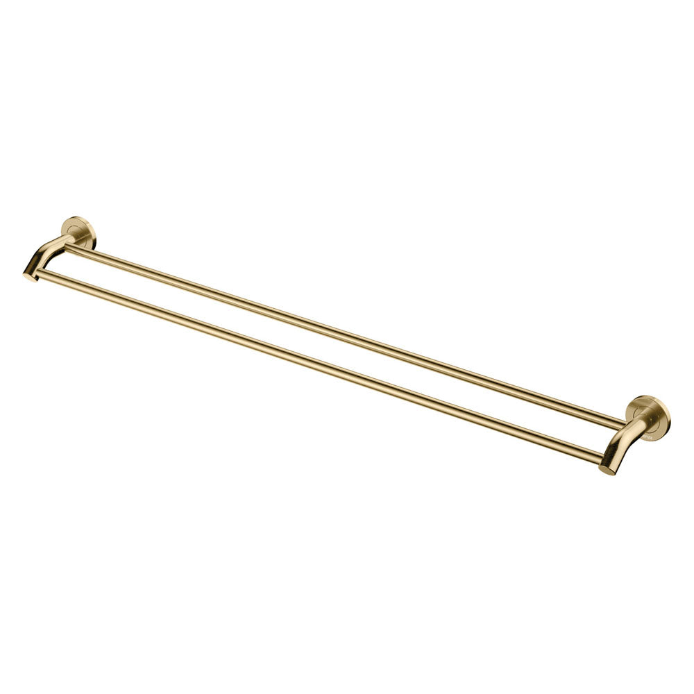 Fienza Kaya Double Towel Rail, 900mm - Urban Brass