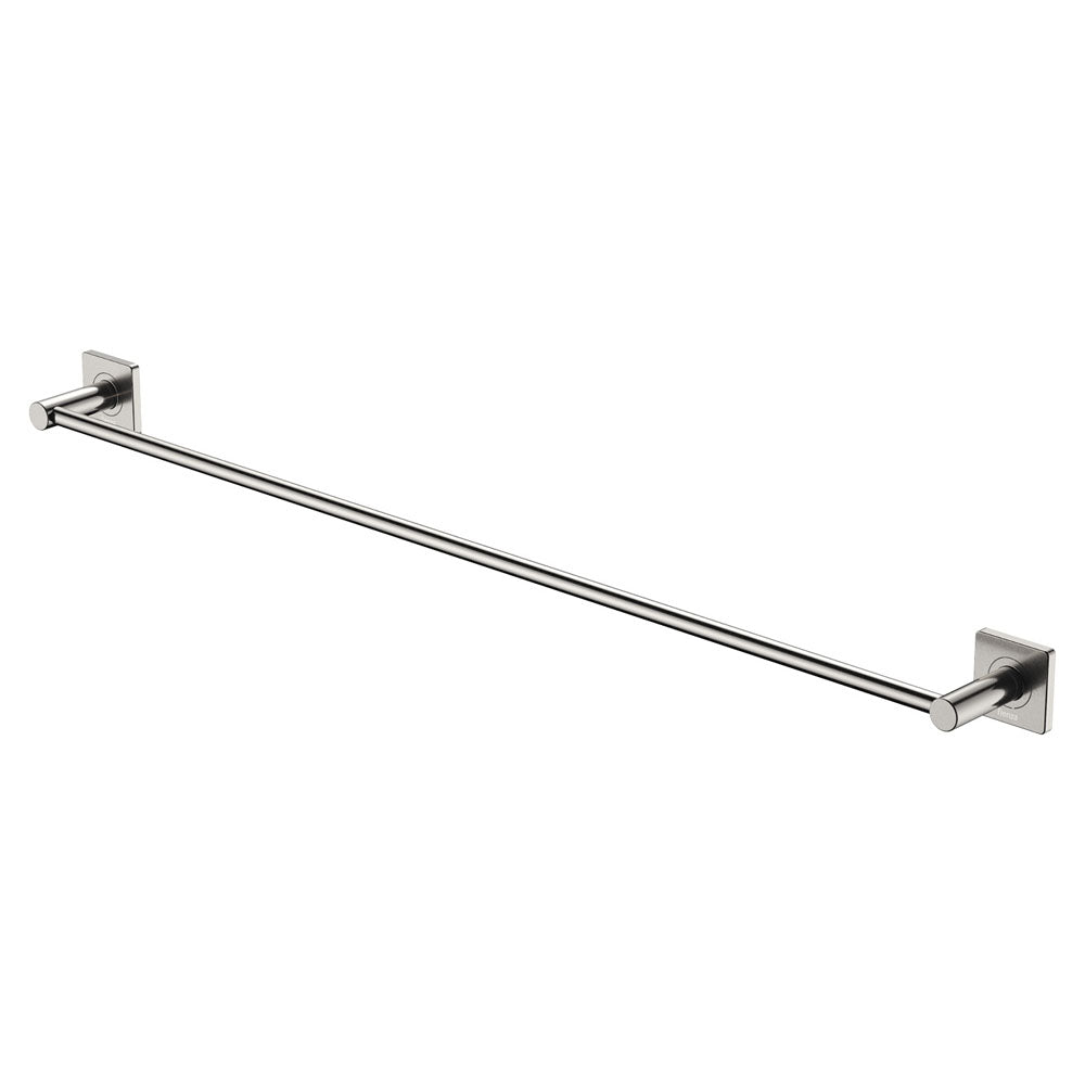 Fienza Sansa Single Towel Rail, 900mm - Brushed Nickel