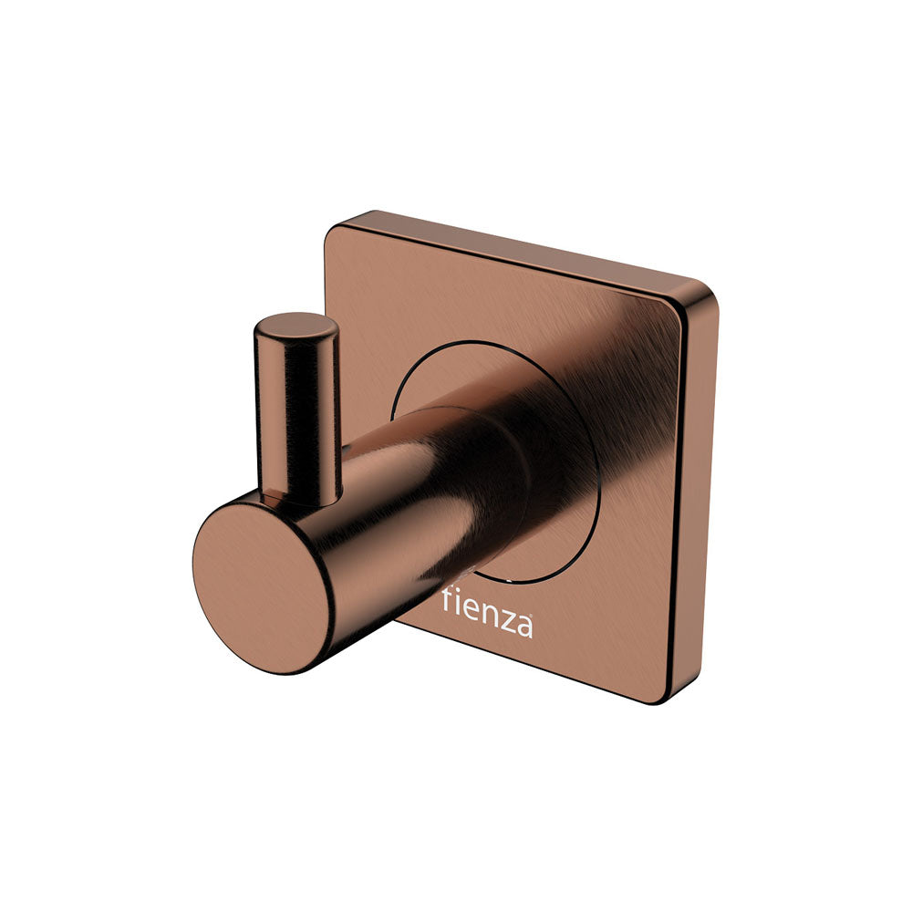 Fienza Sansa Robe Hook - Brushed Copper