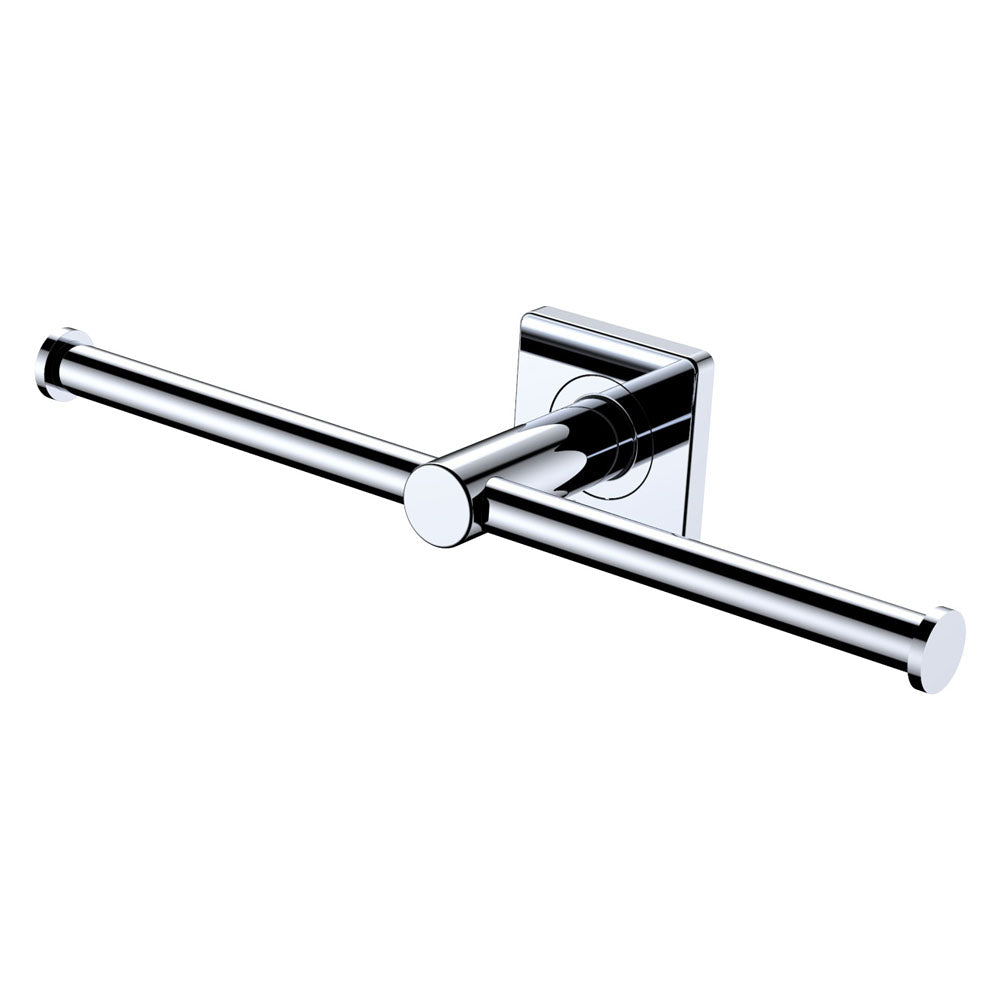 Fienza Sansa Double Toilet Roll Holder - Chrome