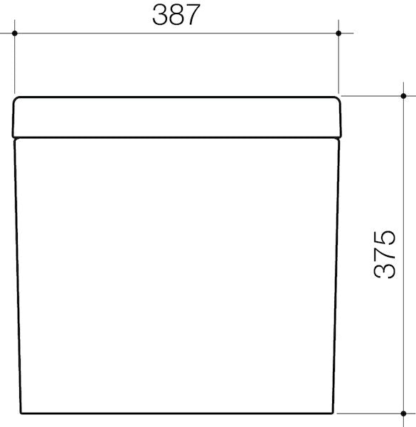 Caroma SAHARA II CC 4S RH CIST