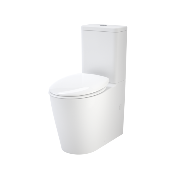 Caroma Care 660 Ambulant Cleanflush Easy Height BI Suite with Double Flap Seat (GermGard®)