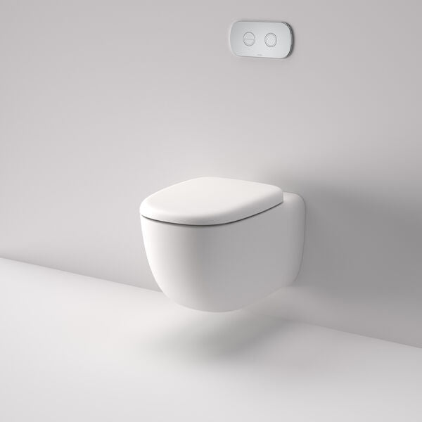 Caroma Contura® II Cleanflush® Wall Hung Invisi Series II® Suite GermGard® - Clay