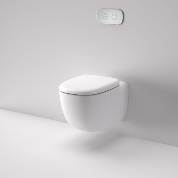 Caroma Contura® II Cleanflush® Wall Hung Invisi Series II® Suite GermGard® - Clay