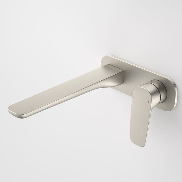 Caroma Contura® II Wall Basin/Bath Mixer 220mm - Matte Black