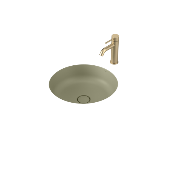 Caroma Liano II 440mm Round Under/Over Counter Basin 