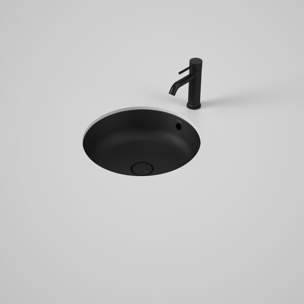 Caroma Liano II 440mm Round Under/Over Counter Basin (with Overflow)