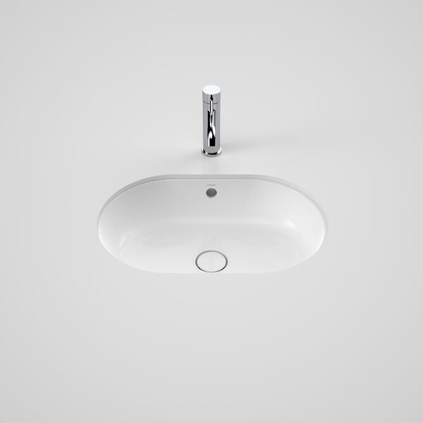 Caroma Liano II 580mm Pill Under/Over Counter Basin (with Overflow)