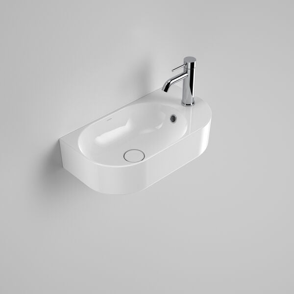 Caroma Liano II Hand Wall Basin (1 Tap Hole) (with Overflow)