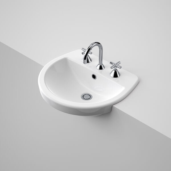 Caroma Cosmo Semi Recessed Basin 1TH