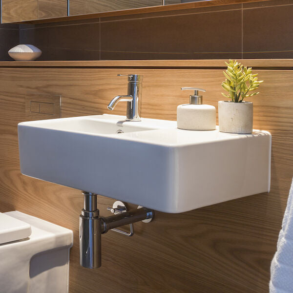 Caroma Cube Extension Wall Basin RHS 0TH