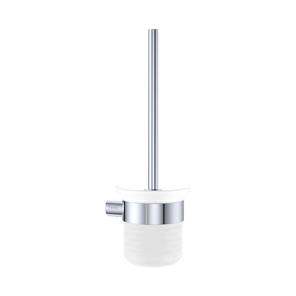 Fienza Empire Slim Toilet Brush & Holder - Chrome