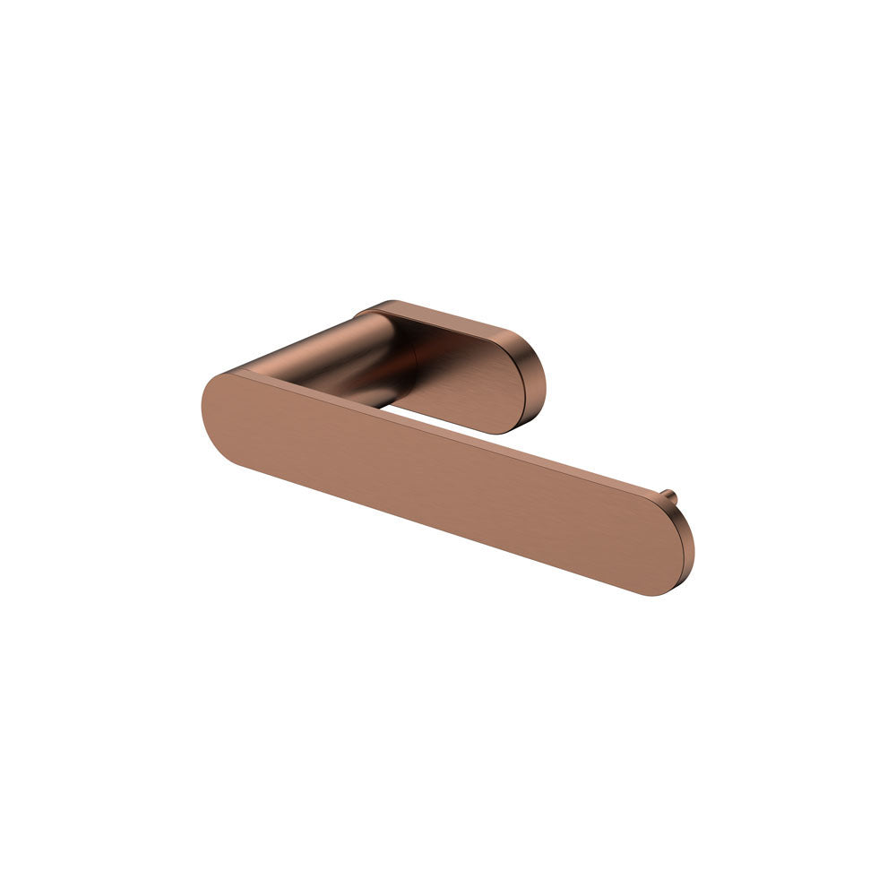 Fienza Empire Slim Toilet Roll Holder - Brushed Copper