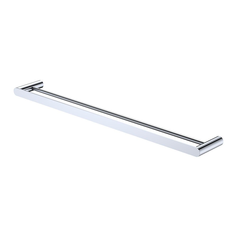Fienza Empire Slim Double Towel Rail, 800mm - Chrome