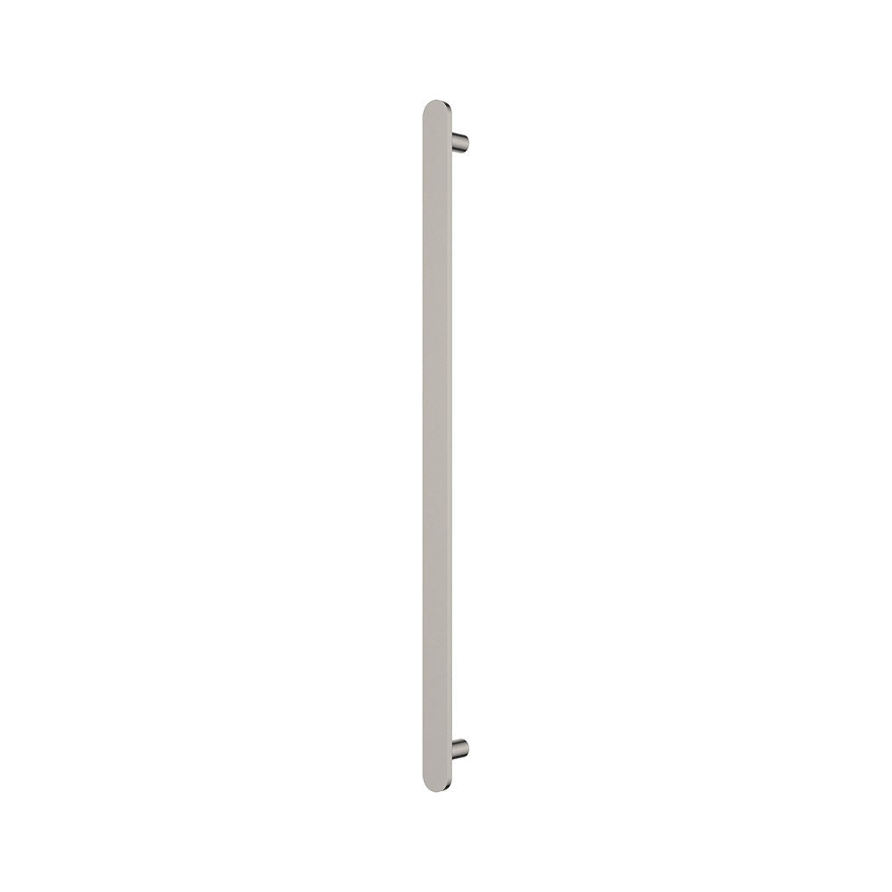 Fienza Empire Slim Vertical Heated Towel Rail, 60 x 900mm - Brushed Nickel