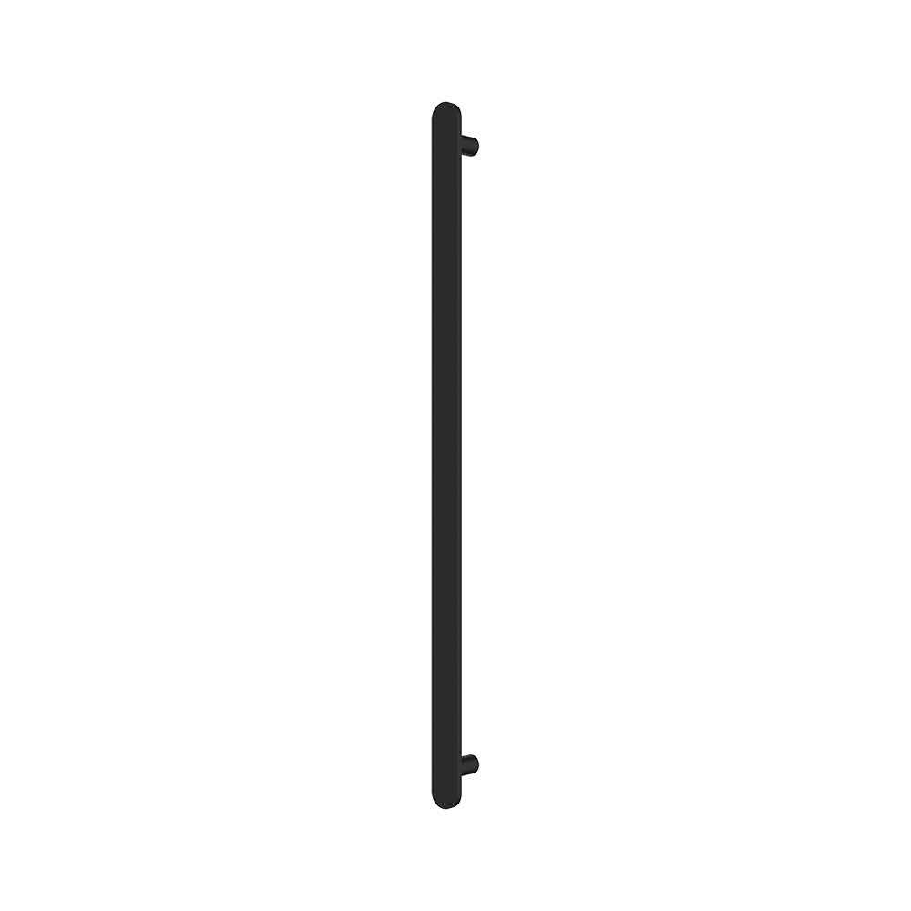 Fienza Empire Slim Vertical Heated Towel Rail, 60 x 900mm - Matte Black