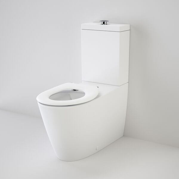 Caroma Care 800® Cleanflush® Wall Faced Toilet Suite - SF AG - with GermGard®