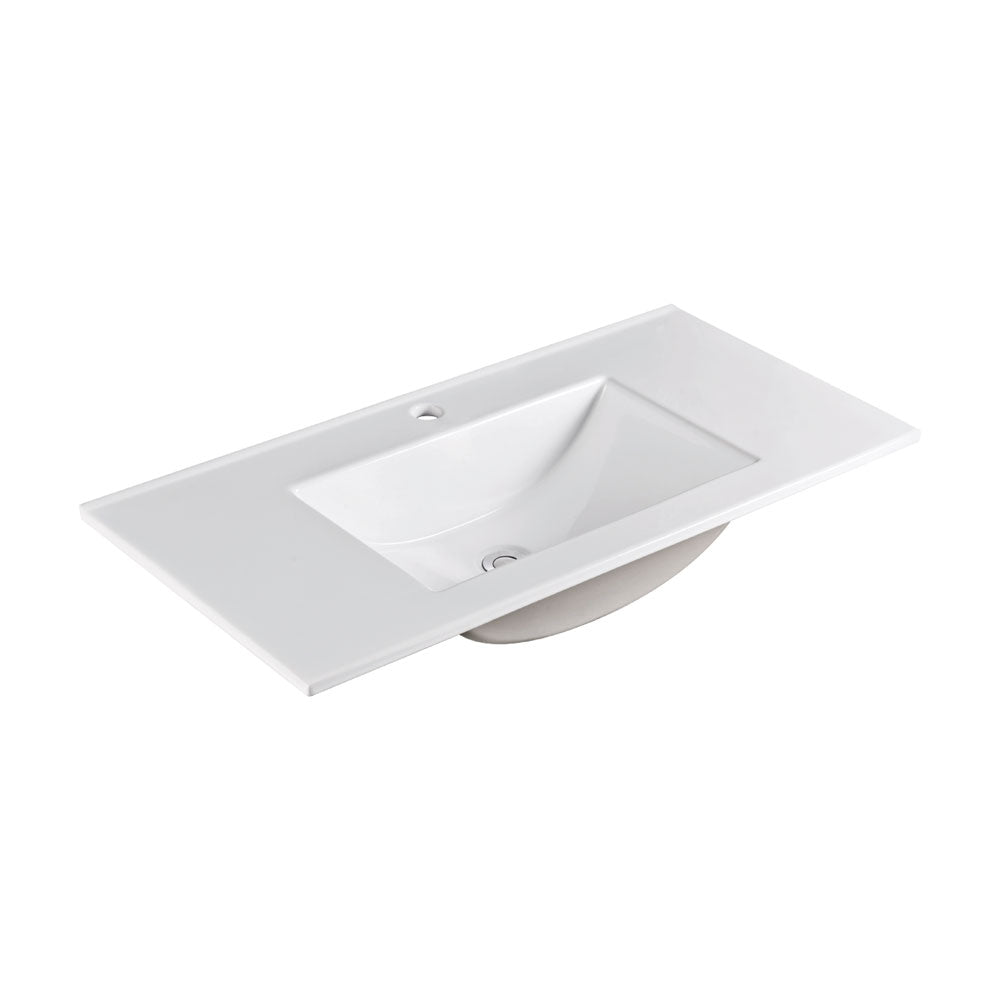 Fienza Vanessa Full Depth Poly-Marble Basin Top - 600 / 750 / 900 / 1200 / 1500 / 1800mm