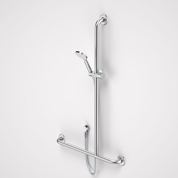 Caroma Care Support Shower Set with Inverted T Rail - RH