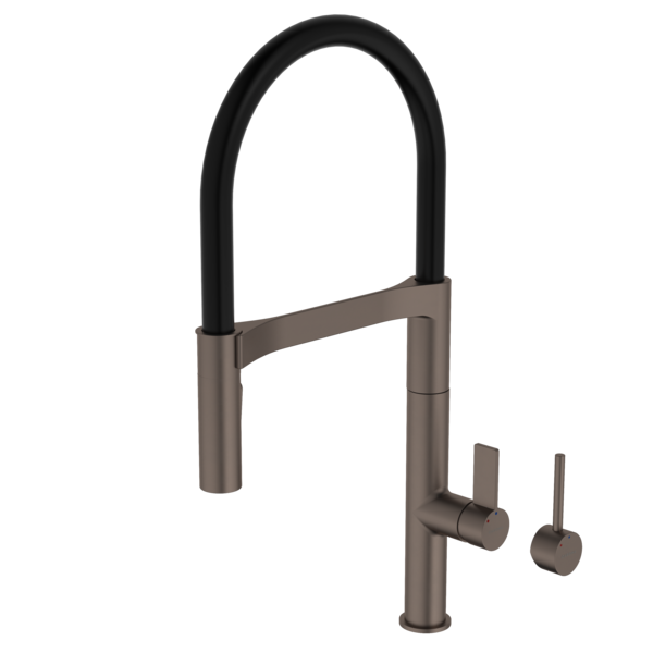 Caroma Liano II Pull Down Sink Mixer with Dual Spray - Lead Free