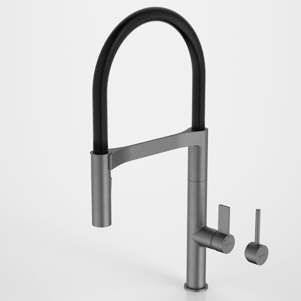 Caroma Liano II Pull Down Sink Mixer with Dual Spray - Lead Free