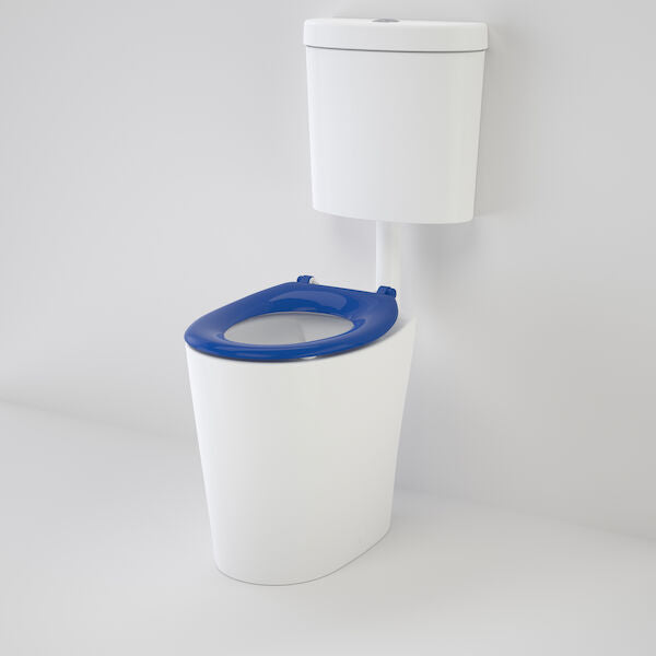 Caroma Care 610 Cleanflush Connector P Trap Suite with Caravelle Single Flap Seat