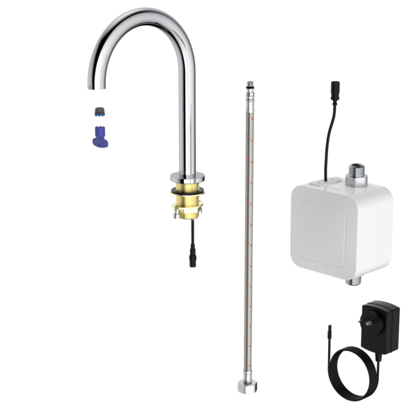 Caroma Smart Command Series 3 Hob Gooseneck Outlet Kit - Low Flow