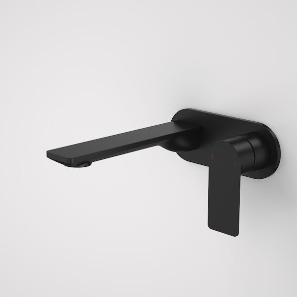 Caroma Urbane® II 180mm Wall Basin / Bath Mixer - Round Cover Plate - Sales Kit - LF