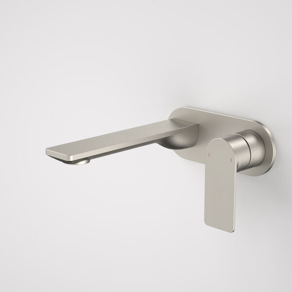 Caroma Urbane® II 180mm Wall Basin / Bath Mixer - Round Cover Plate - Sales Kit - LF