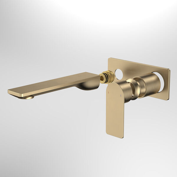 Caroma Urbane II 180mm Wall Basin / Bath Trim Kit - Rectangular Cover Plate - LF