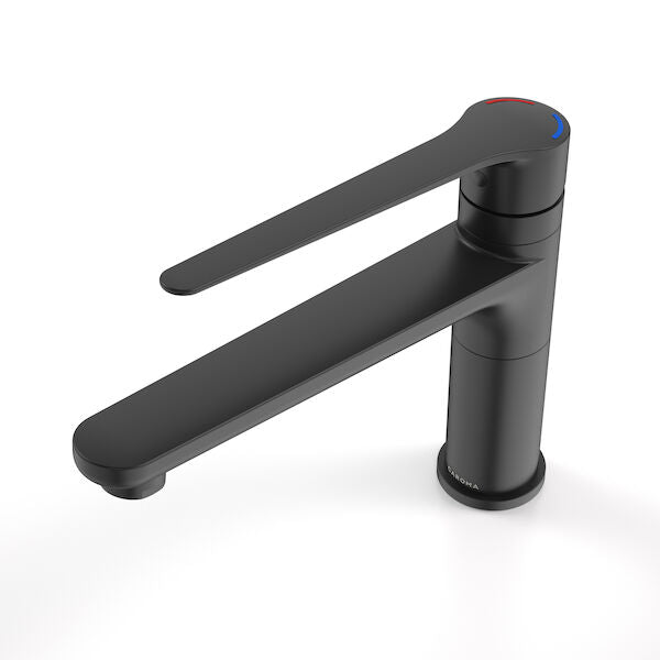 Caroma Caroma Opal® Sink Mixer with Care Handle H/C - Matte Black - LF