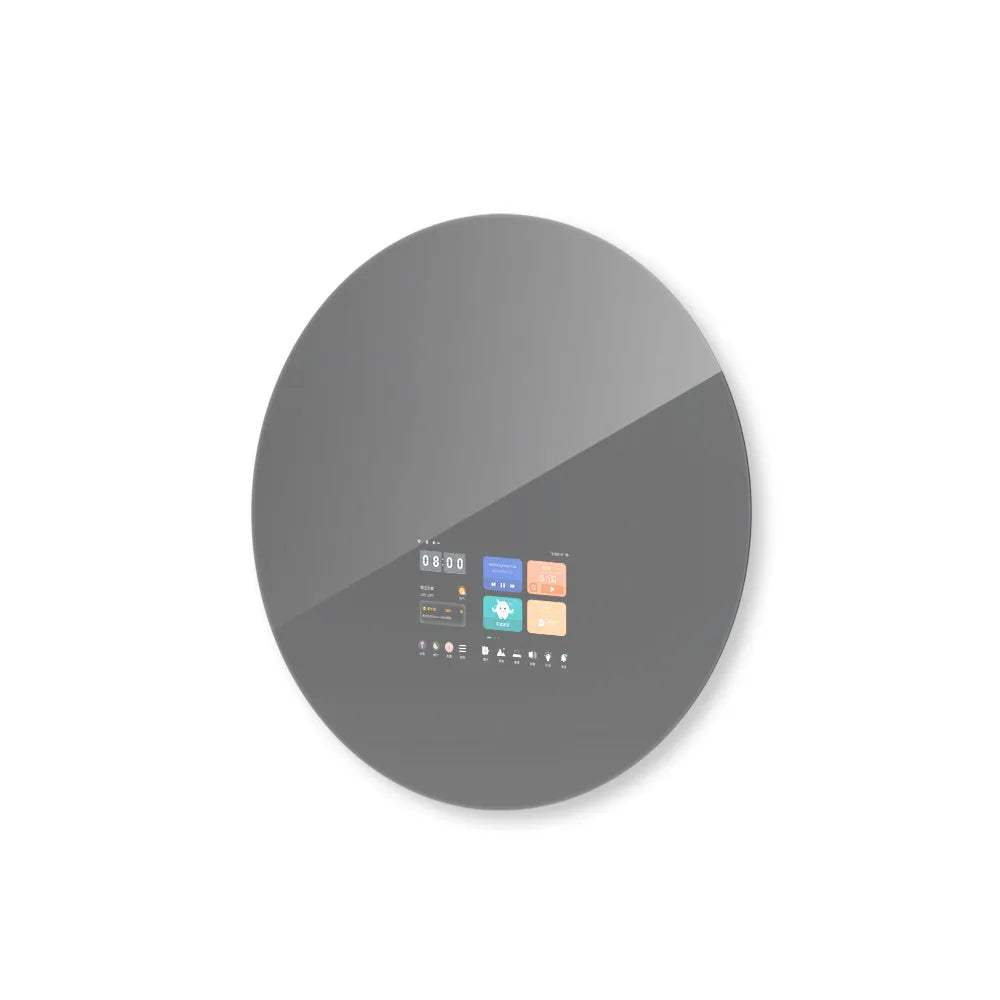 Litecon Aura Series A1 Round Smart Mirror with Touch Display