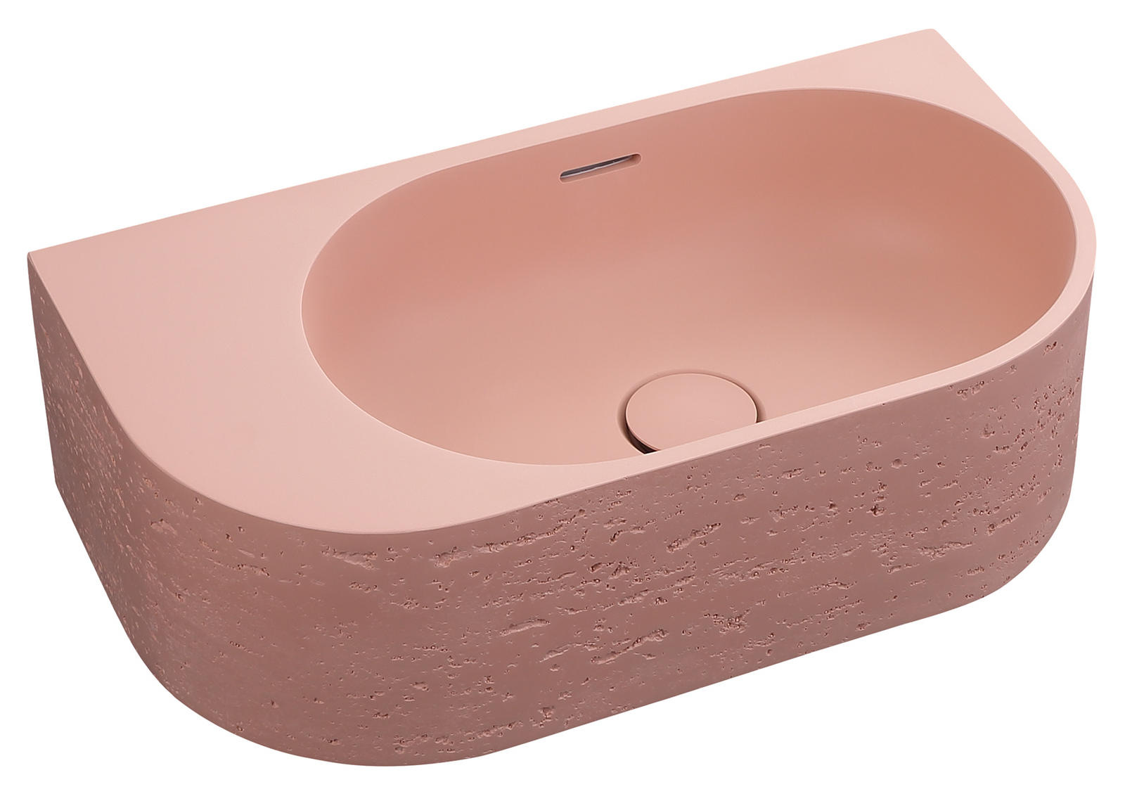 Elysia - Left-Hand - 500 x 275 x 150mm - Rose