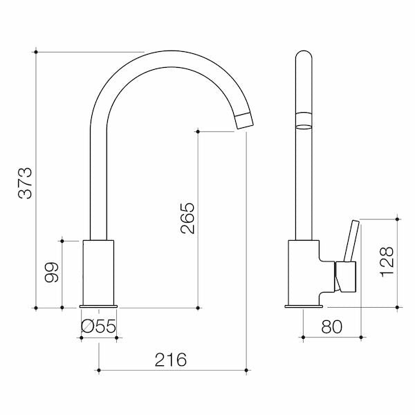 Stylus Basis R3 Sink Mixer