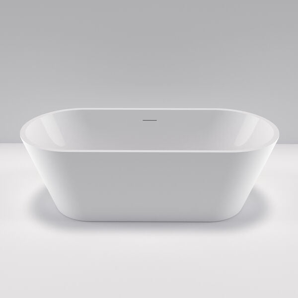 Stylus BASIS FREESTANDING 1700 BATH WITH OVERFLOW PALLET OF 8 with 8 CARTONS