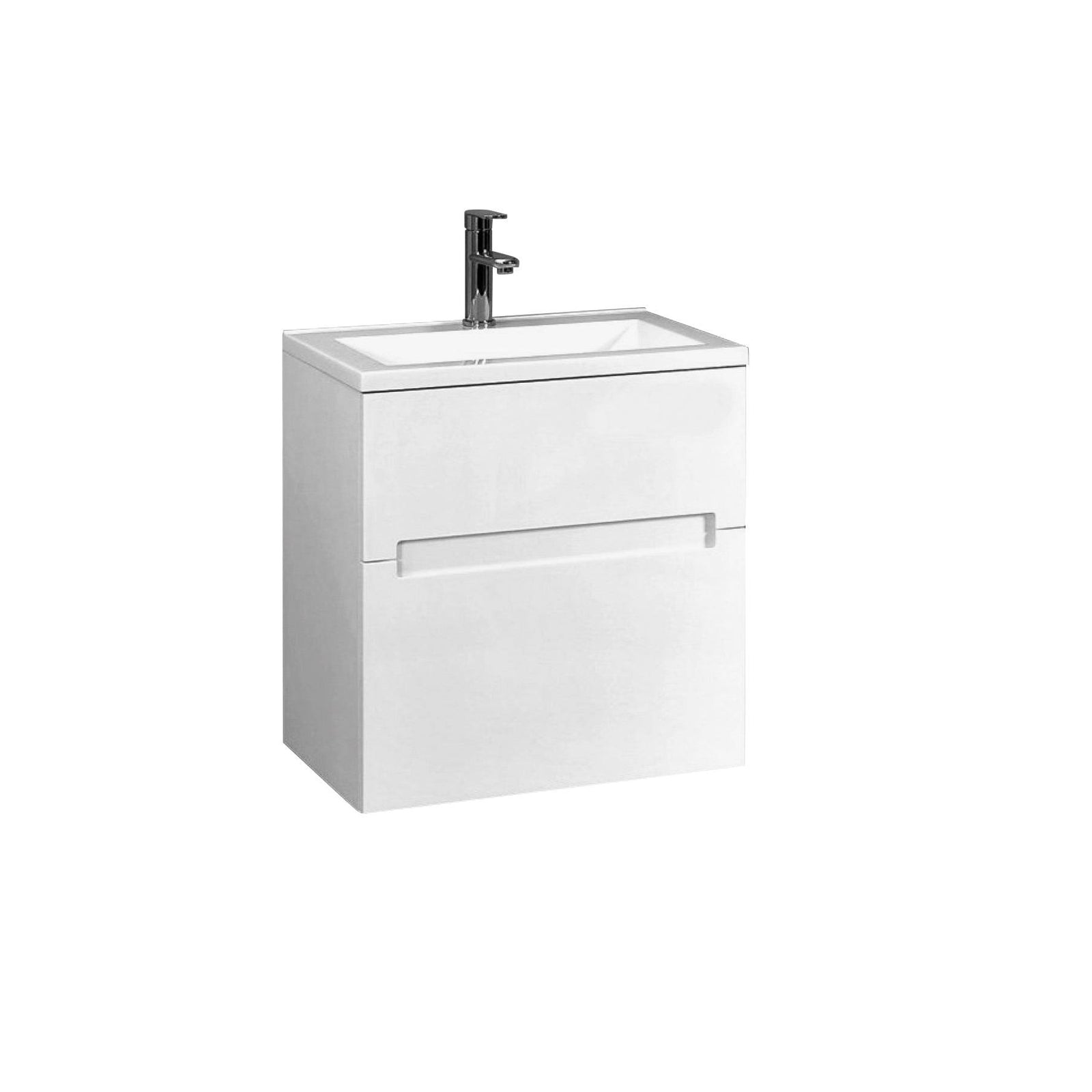 BELLA Wall Hung Vanity - Blue Bathware