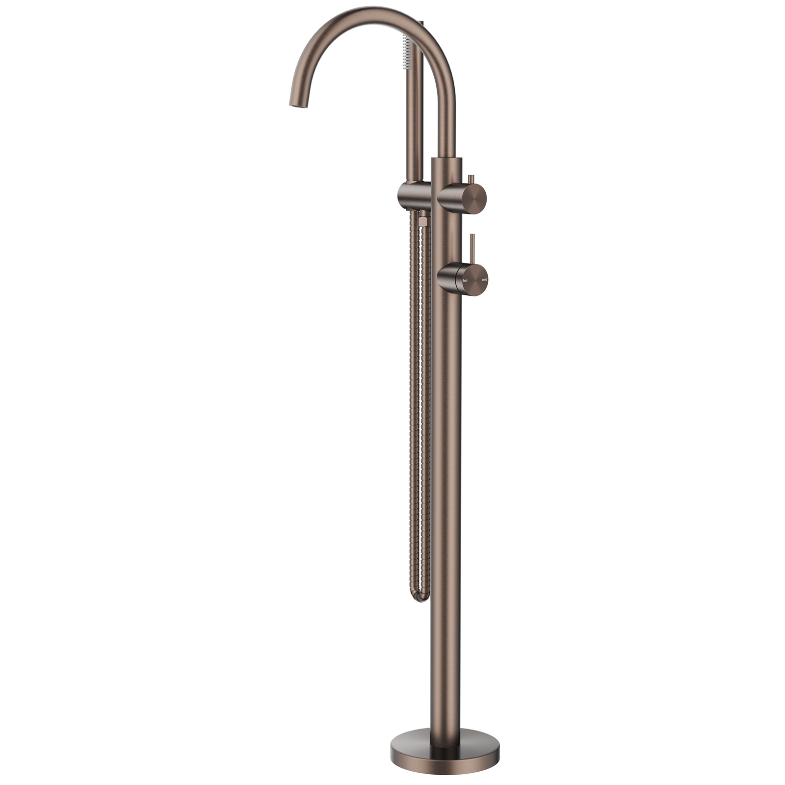 Bella Vista Mica Freestanding Bath Mixer with Hand Shower