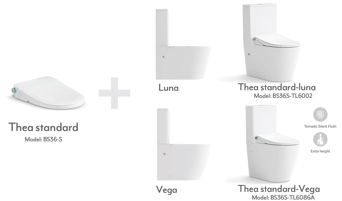 Lafeme Thea Standard Bidet Seat