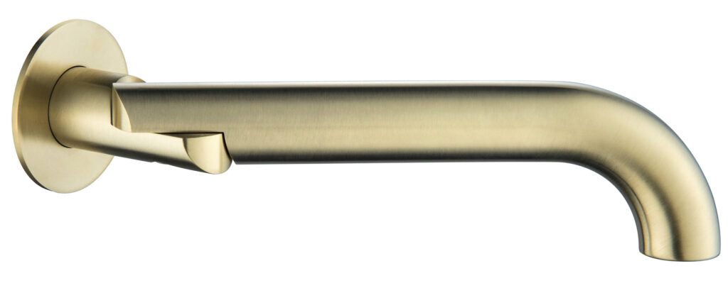 Mica Swivel Bath Spout – Curved