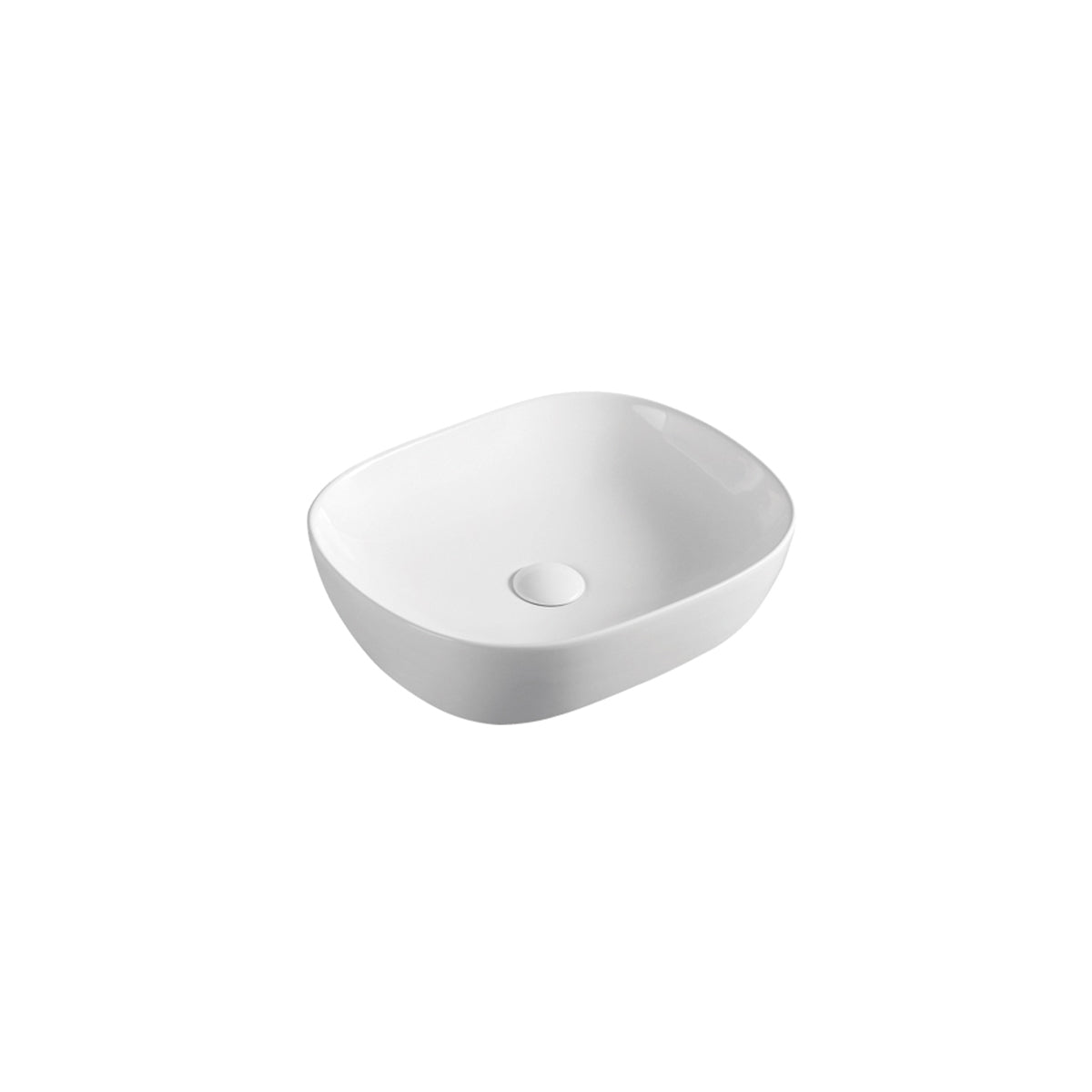 Aulic Bennett Above Counter Basin Gloss White