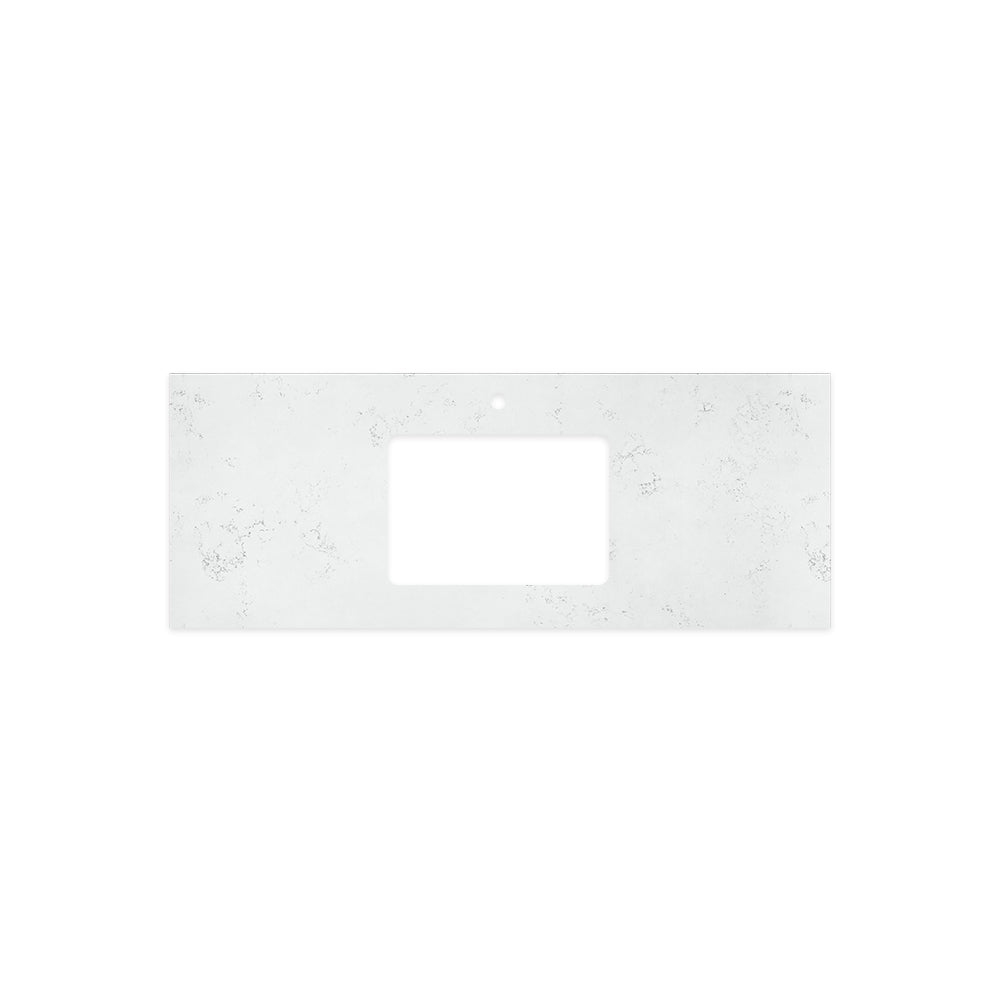 Fienza - Silica Free Stone Top, Rectangular Full Depth - Single Undermount