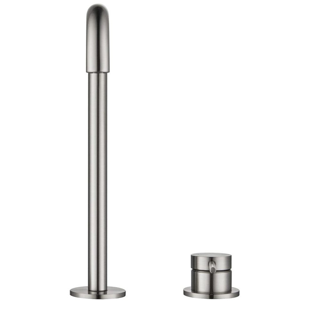 Bella Vista Mica Soft-Square Hob Sink/Basin Mixer Set