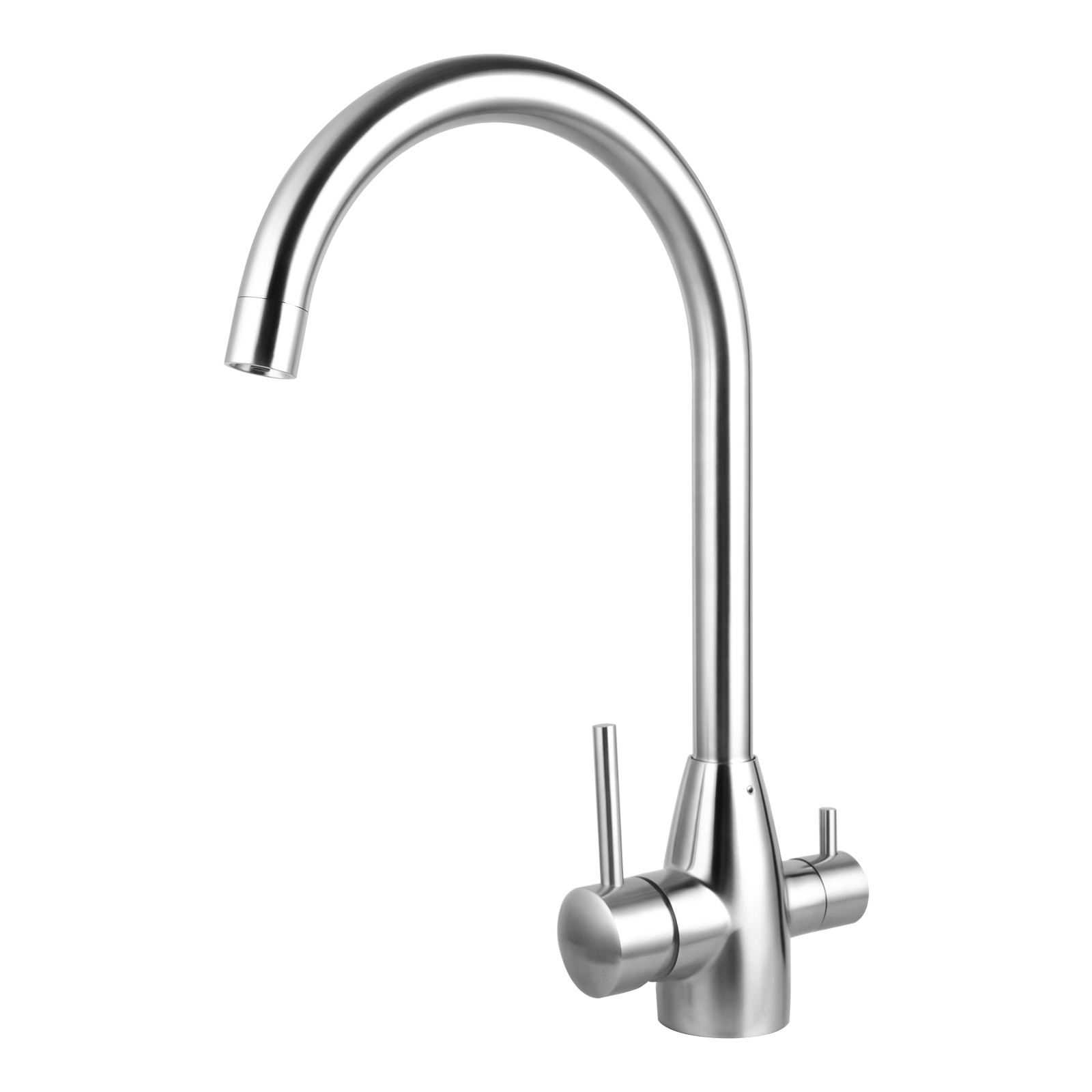Aquaperla 3 Way Pure Drinking Water Hot & Cold Swivel Spout Kitchen Mixer